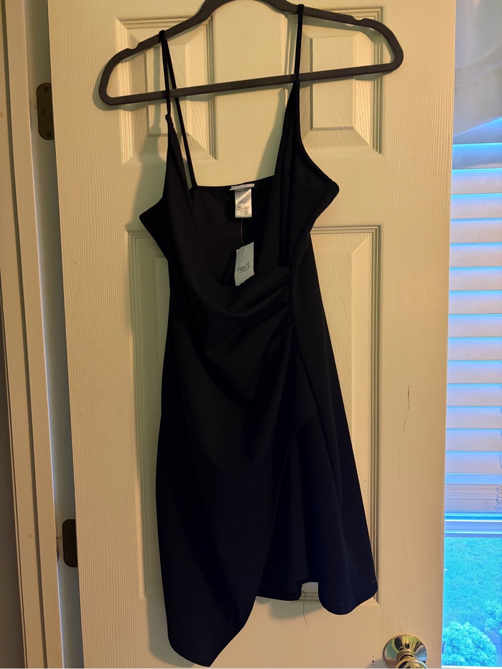Short black dress